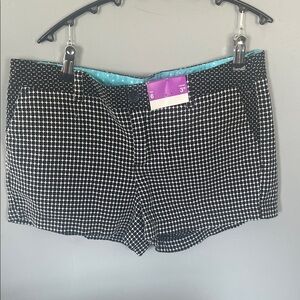Merona Black and White Polka Dot Women's Shorts Size 6
